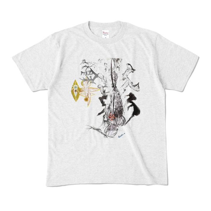 カラーTシャツ - M - アッシュ (淡色)