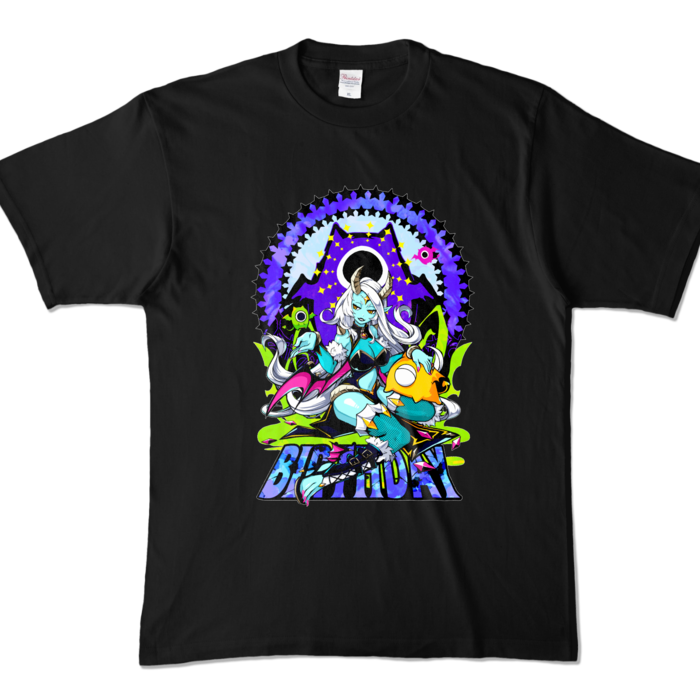 カラーTシャツ - XL - ブラック (濃色)
