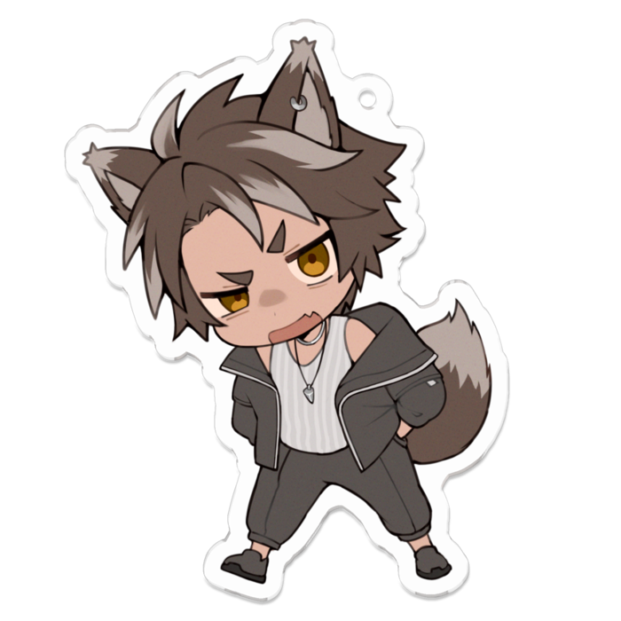 アクリルキーホルダー - 70 x 70 (mm)