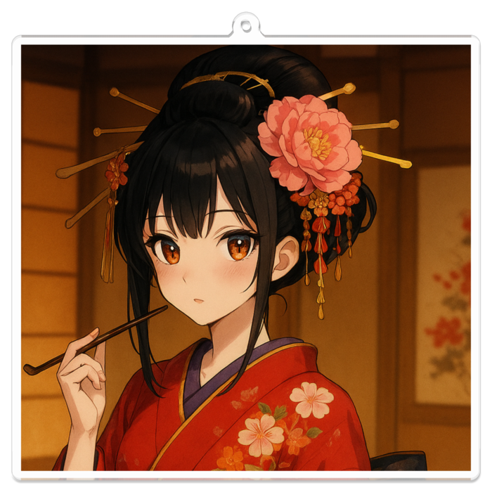 アクリルキーホルダー - 100 x 100 (mm)