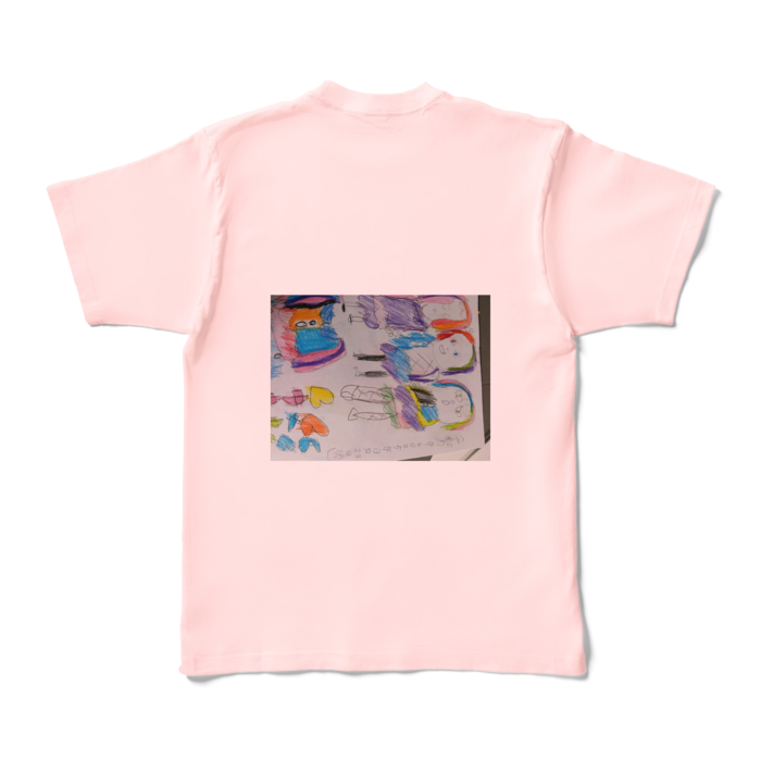 カラーTシャツ - XL - ライトピンク (淡色)