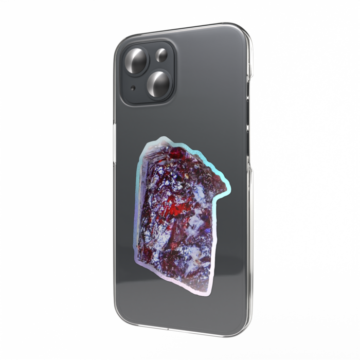 オーロラスマホステッカー - 縦