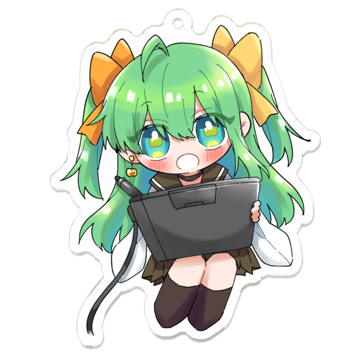 アクリルキーホルダー - 70 x 70 (mm)