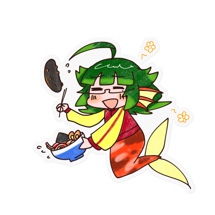 ステッカー - 100 x 100 (mm)