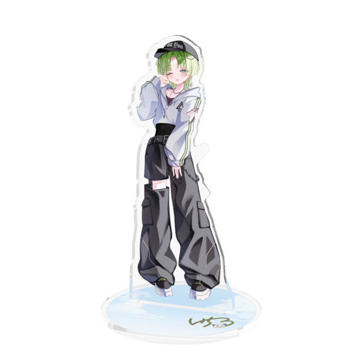 棗壱榴　ねむいアクリルフィギュア - 100x100mm