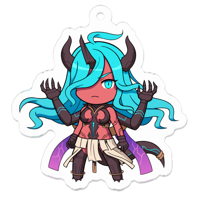 アクリルキーホルダー - 50 x 50 (mm)