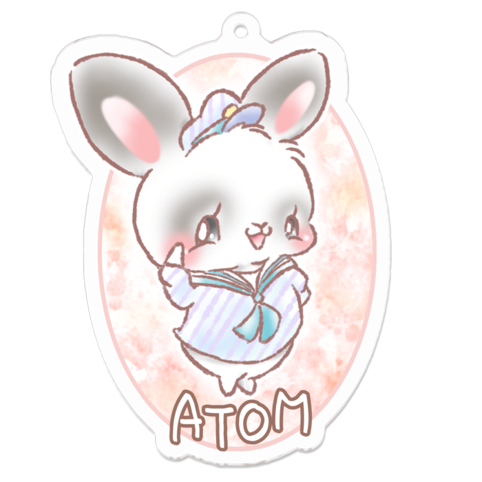 アクリルキーホルダー - 70 x 70 (mm)