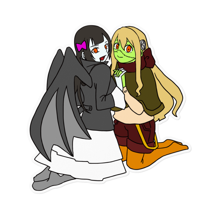 ステッカー - 160 x 160 (mm)