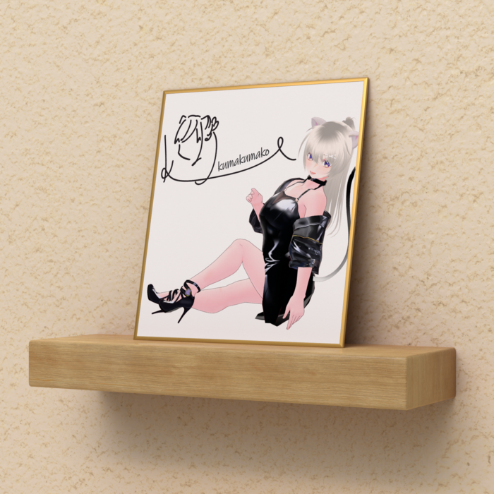 色紙 - ミニ（H135 × W120mm）