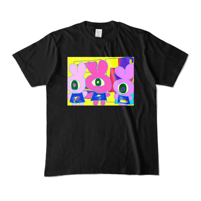 カラーTシャツ - M - ブラック (濃色)