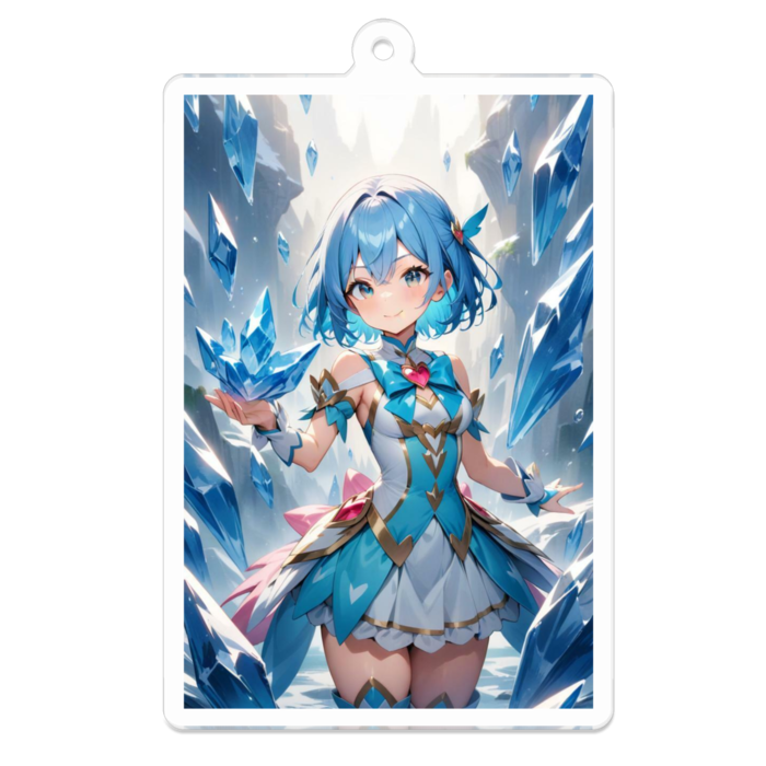 アクリルキーホルダー - 70 x 70 (mm)