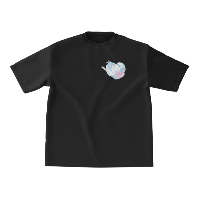 ビッグシルエットTシャツ - M - 両面