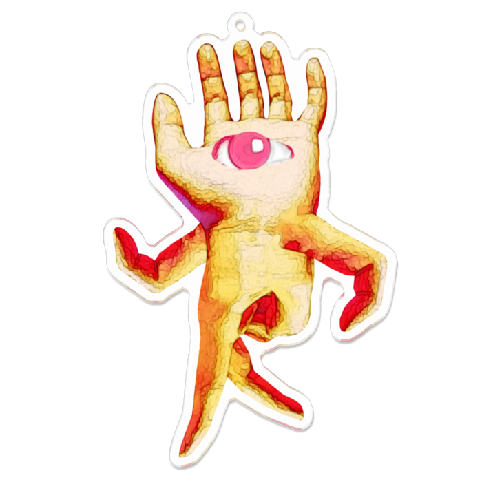 アクリルキーホルダー - 100 x 100 (mm)