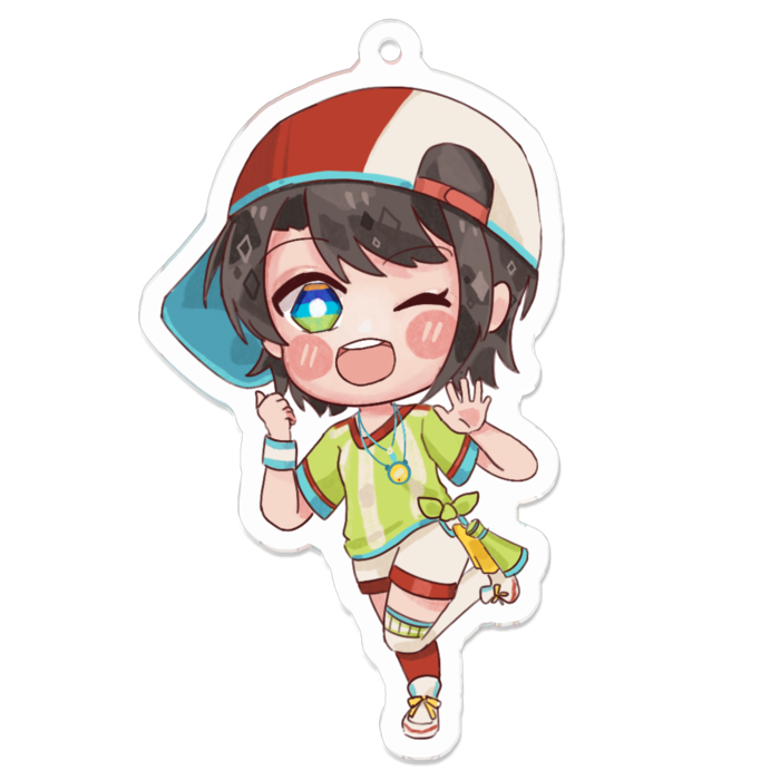 アクリルキーホルダー - 70 x 70 (mm)