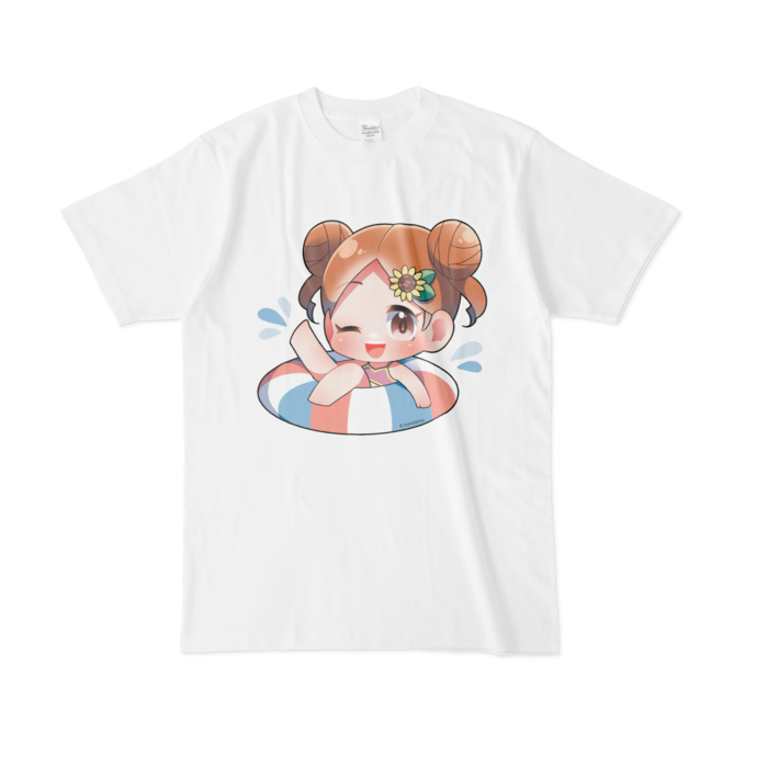 Tシャツ - L - 白 - 前面