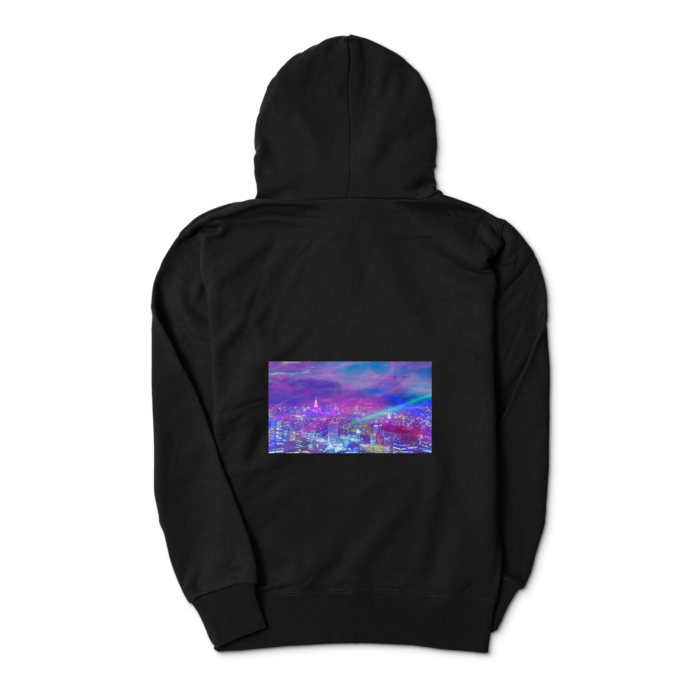 ジップパーカー - S - ブラック