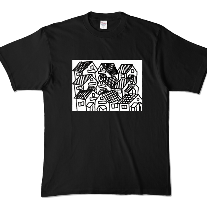 カラーTシャツ - XL - ブラック (濃色)