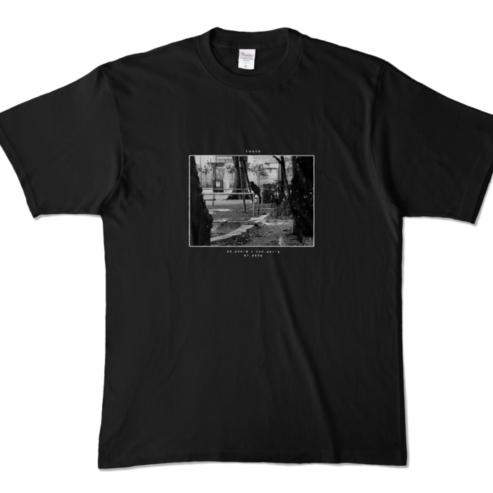 カラーTシャツ - XL - ブラック (濃色)