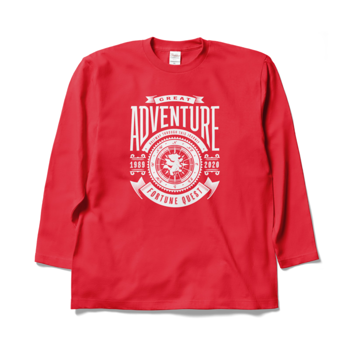 ロングスリーブTシャツ - XL - レッド
