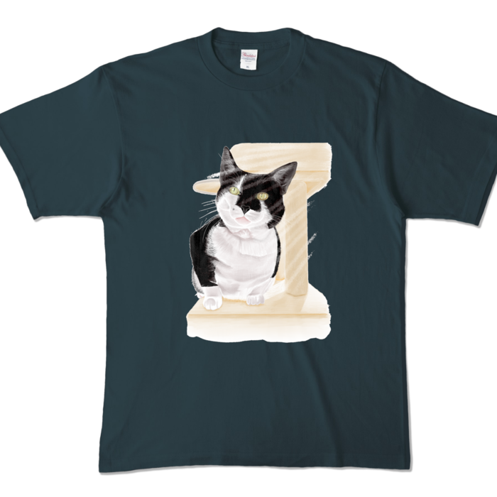 カラーTシャツ - XL - デニム (濃色)