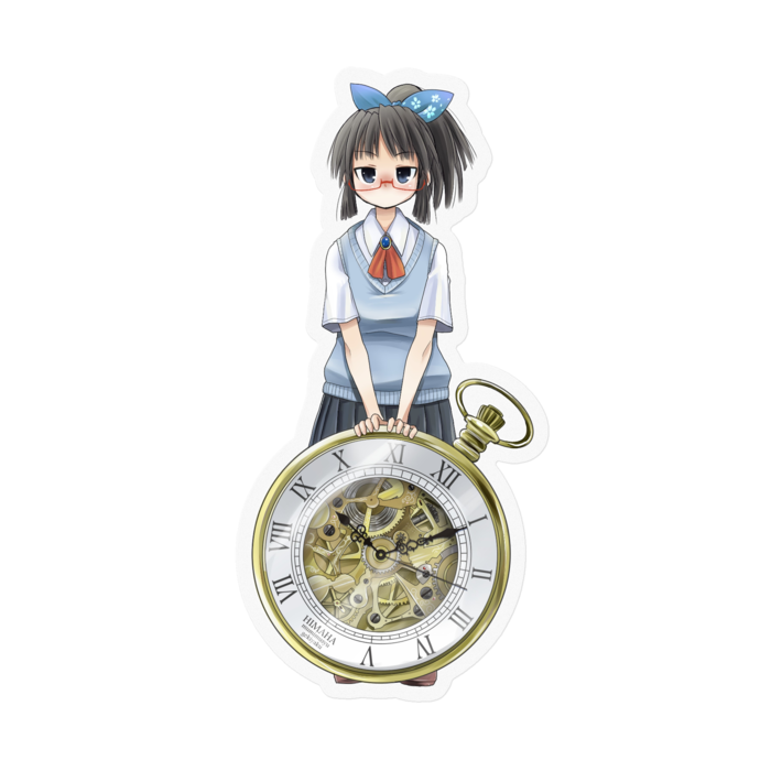 ステッカー - 100 x 100 (mm)(透明)