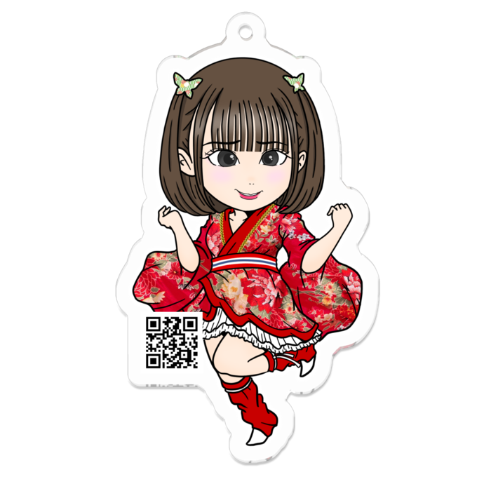 アクリルキーホルダー - 70 x 70 (mm)