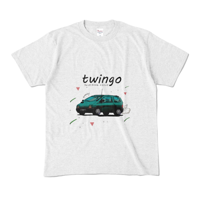 カラーTシャツ - M - アッシュ (淡色)