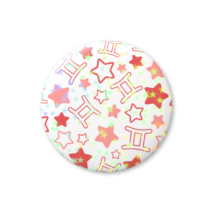 ホログラム缶バッジ - 32mm