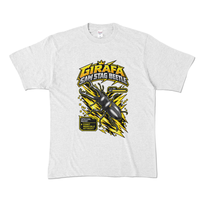カラーTシャツ - XL - アッシュ （淡色）