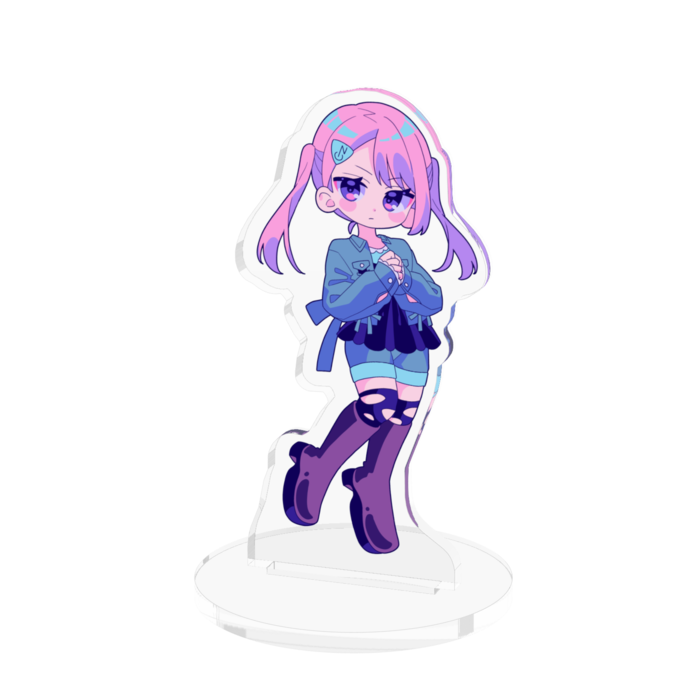 アクリルフィギュア - 70x70mm (乃木詩葉)