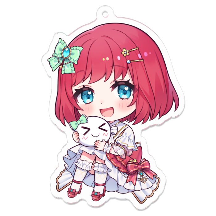 アクリルキーホルダー - 70 x 70 (mm)