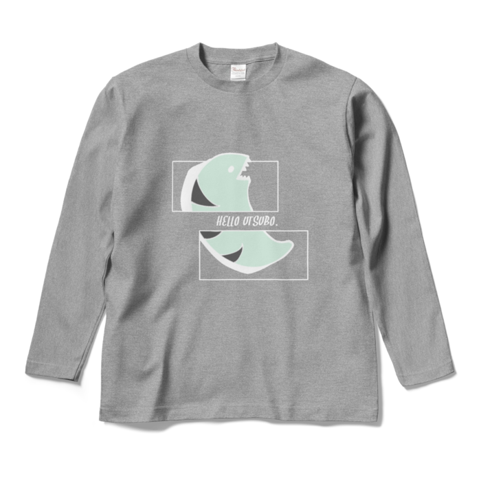 ロングスリーブTシャツ - M - 杢グレー