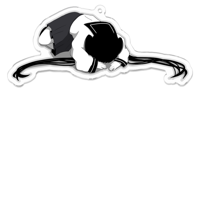 アクリルキーホルダー（コーティング） - 100 x 100 (mm)