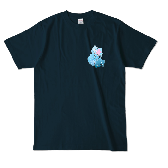 カラーTシャツ - L - 濃紺色