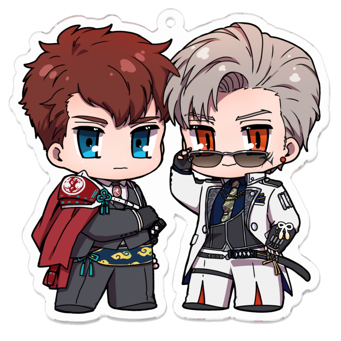 アクリルキーホルダー - 70 x 70 (mm)