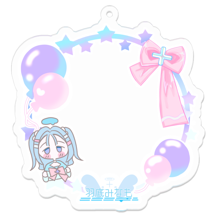 アクリルキーホルダー - 70 x 70 (mm)
