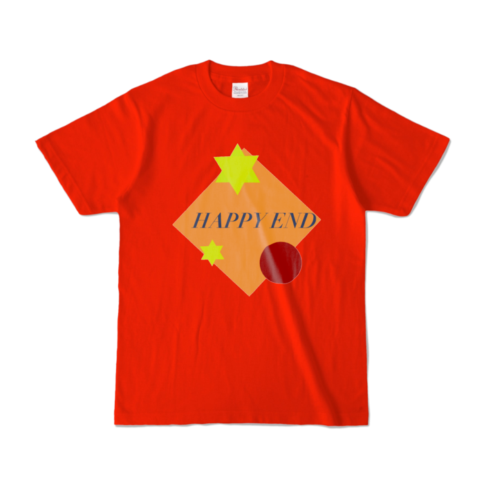 カラーTシャツ - S - レッド (濃色)