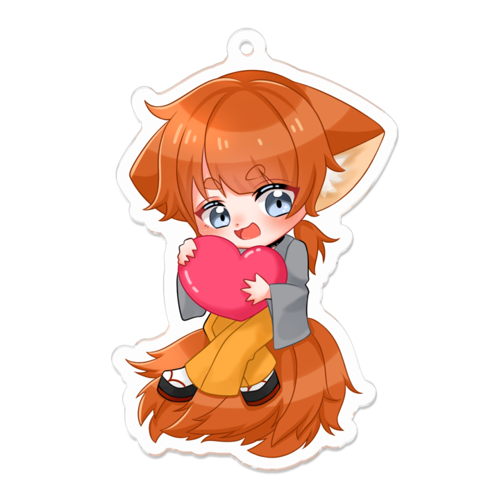 アクリルキーホルダー - 70 x 70 (mm)