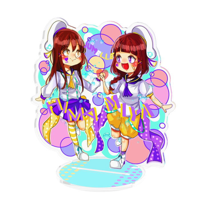 アクリルフィギュア - 100x100mm