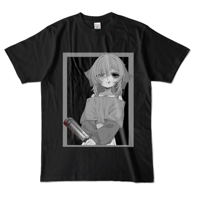 カラーTシャツ - L - ブラック (濃色)