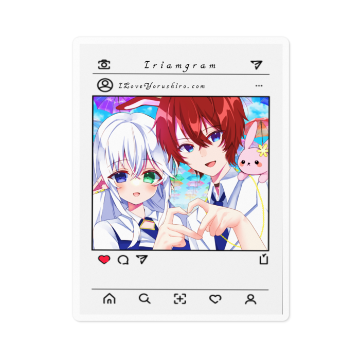 ステッカー - 100 x 100 (mm)