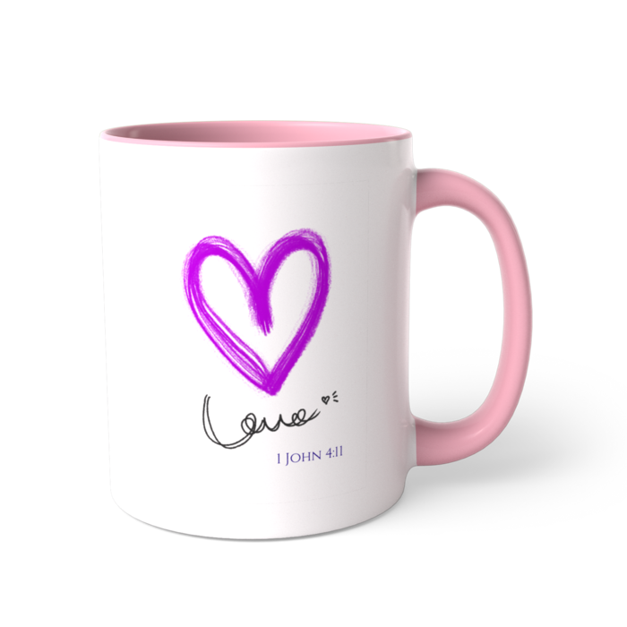 ツートンカラーマグカップ - 直径 8.2cm / 高さ 9.5cm