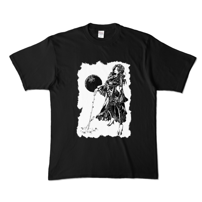 カラーTシャツ - XL - ブラック (濃色)