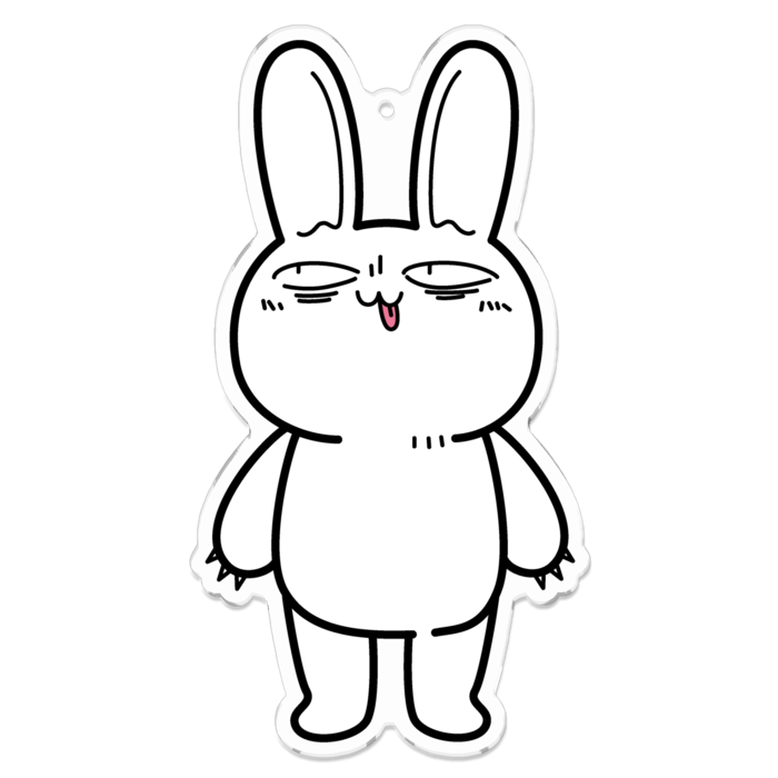 アクリルキーホルダー - 100 x 100 (mm)