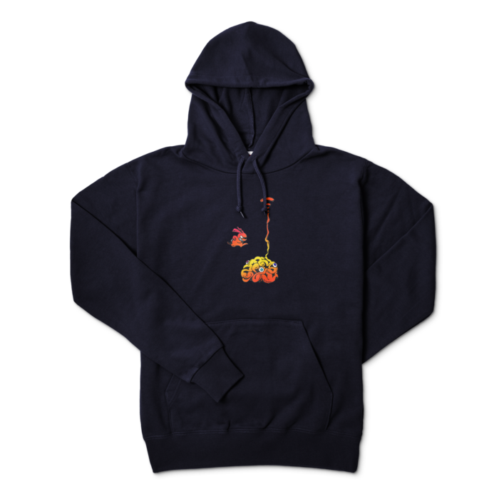 パーカー - L - ネイビー(2)