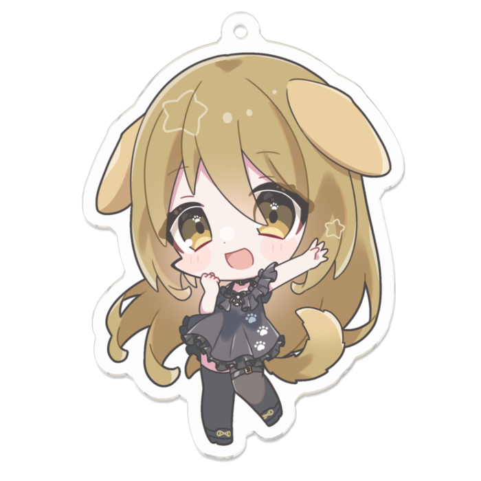 アクリルキーホルダー - 70 x 70 (mm)
