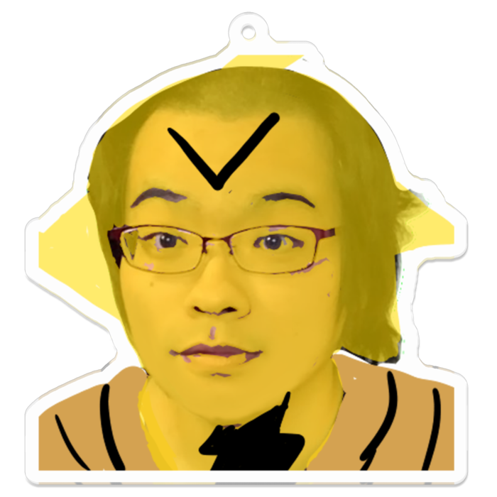 アクリルキーホルダー - 70 x 70 (mm)