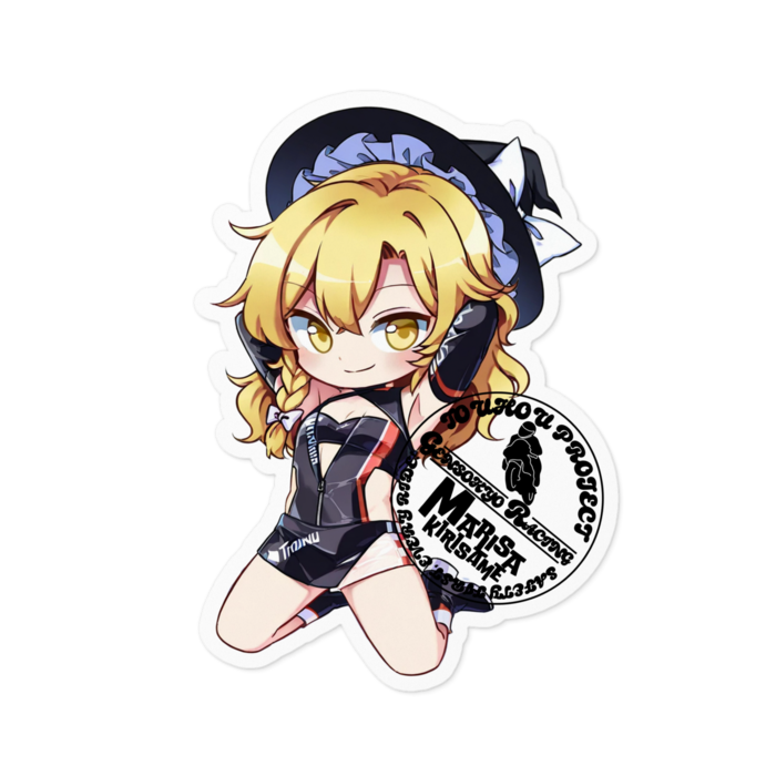 ステッカー - 100 x 100 (mm)