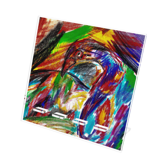 アクリルスマホスタンド - 160x160mm