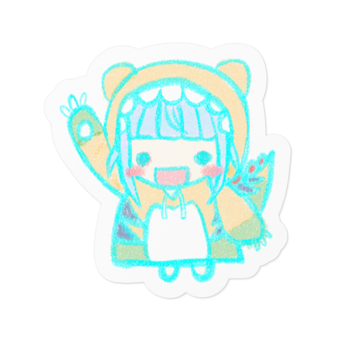 ステッカー - 100 x 100 (mm)